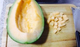 哈密瓜怎么切小孩吃视频