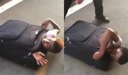 行李箱吃瓜视频